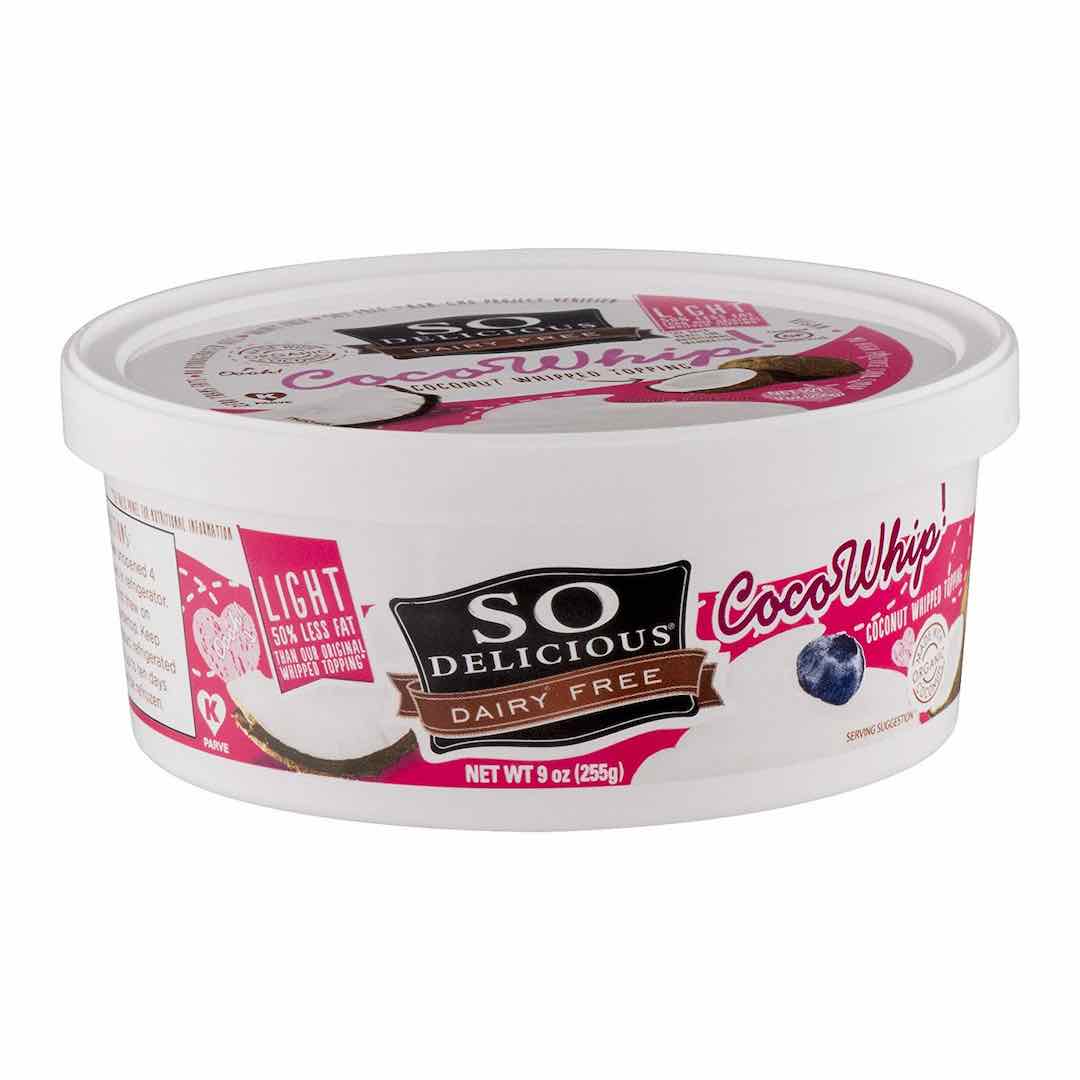 So Delicious Dairy Free Cocowhip Lite, 9 Ounce